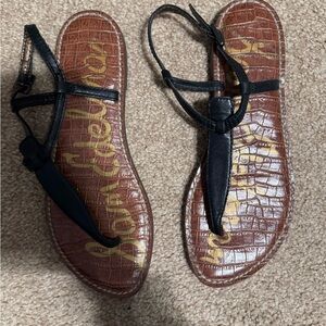 Sam Edelman Black and Brown Sandals